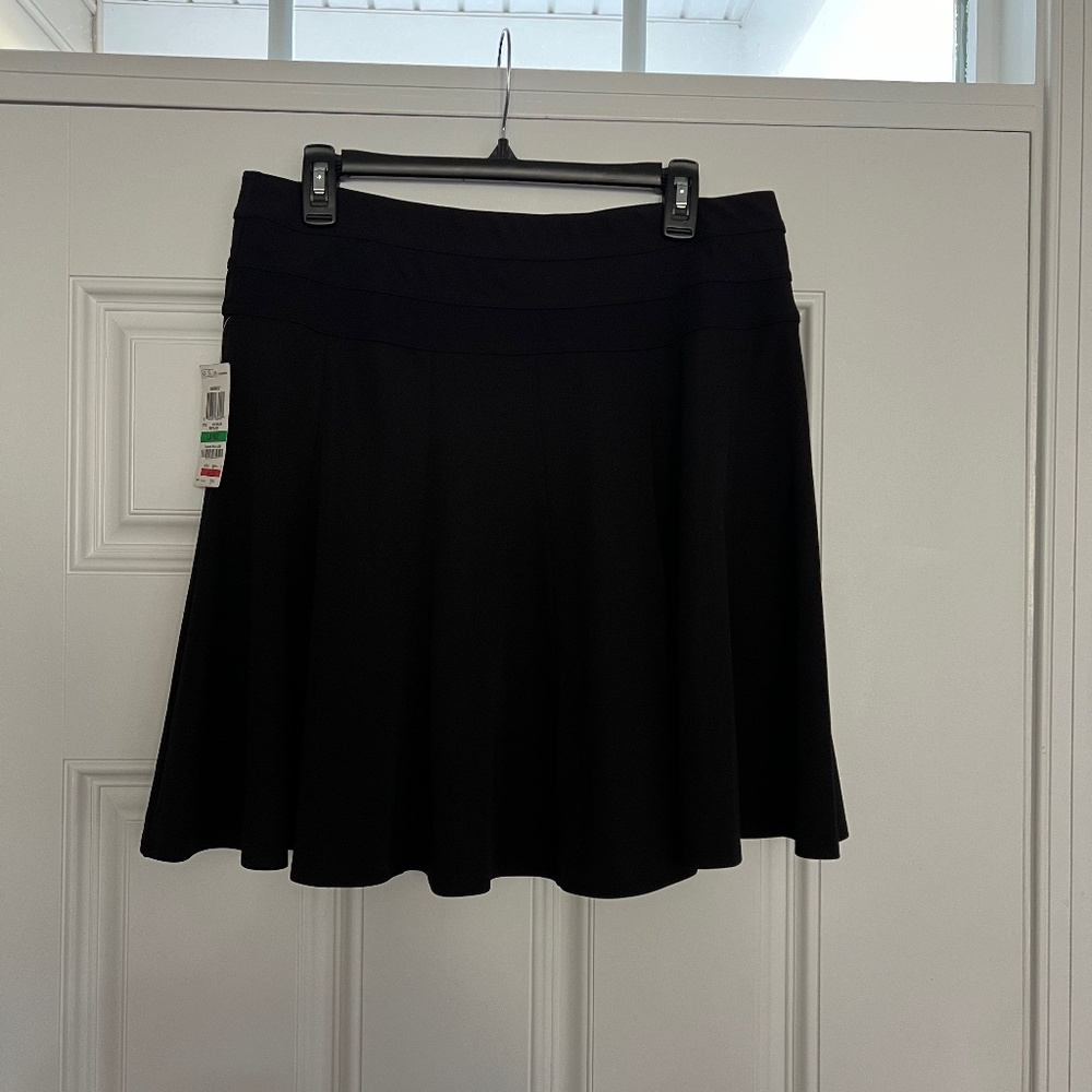 INC Skirt Knit Large Black